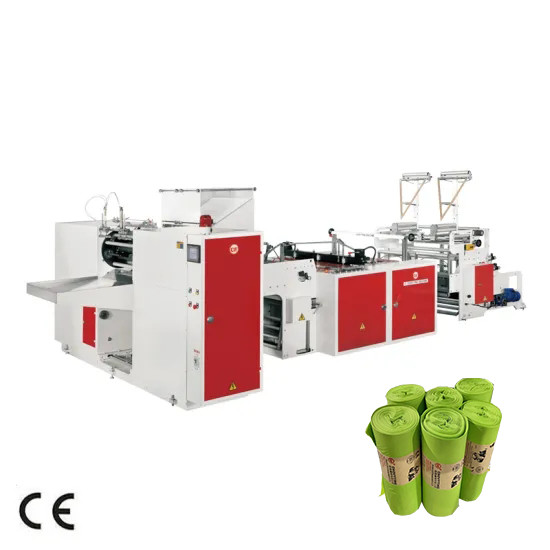  PLA Eco Friendly Plastic Bags Making Machine 250pcs/Min Manufactures