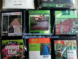  Garden Agricultural Weed Mat,Plastic Ground Cover, Weed Control Mat, pp woven grass mat, black woven pp fabric Manufactures