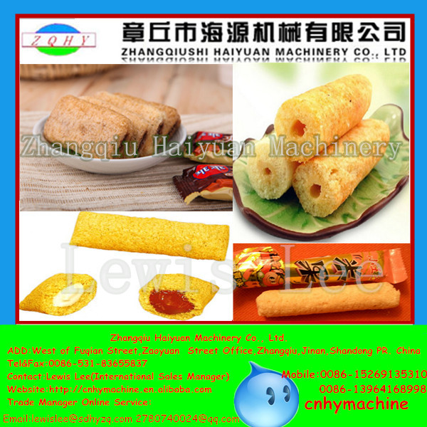  200-250kg/h core filling snack food machine Manufactures