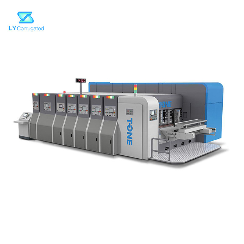  1200×2760 Flexo Printer Slotter Machine , Slotting Die Cutting Machine Manufactures