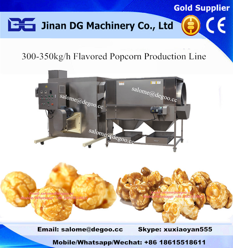  Automatic salted savory pop corn maker manufacturing equipment Manufactures