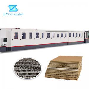 ISO Corrugated Cardboard Making Machine PLC Control Double Facer Manufactures