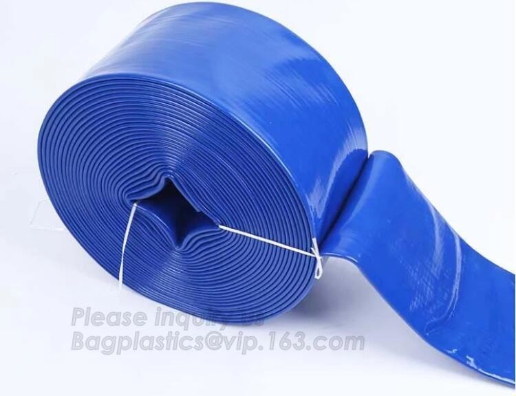  Pvc Spiral Flexible Layflat Hose,High Flexibility Pvc Flexible Water Layflat Hose,Fiber Spring Layflat Hose, bagease pac Manufactures