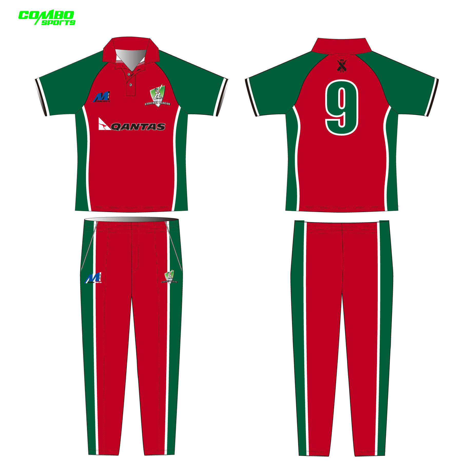 Buy cheap Sublimated Cricket Jersey Uniform Sportswear Latest Own Design from wholesalers
