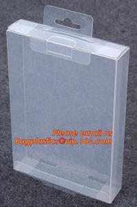  packaging transparent Soft Crease PVC Clear Plastic Box, small plastic box,clear plastic gift box Manufactures