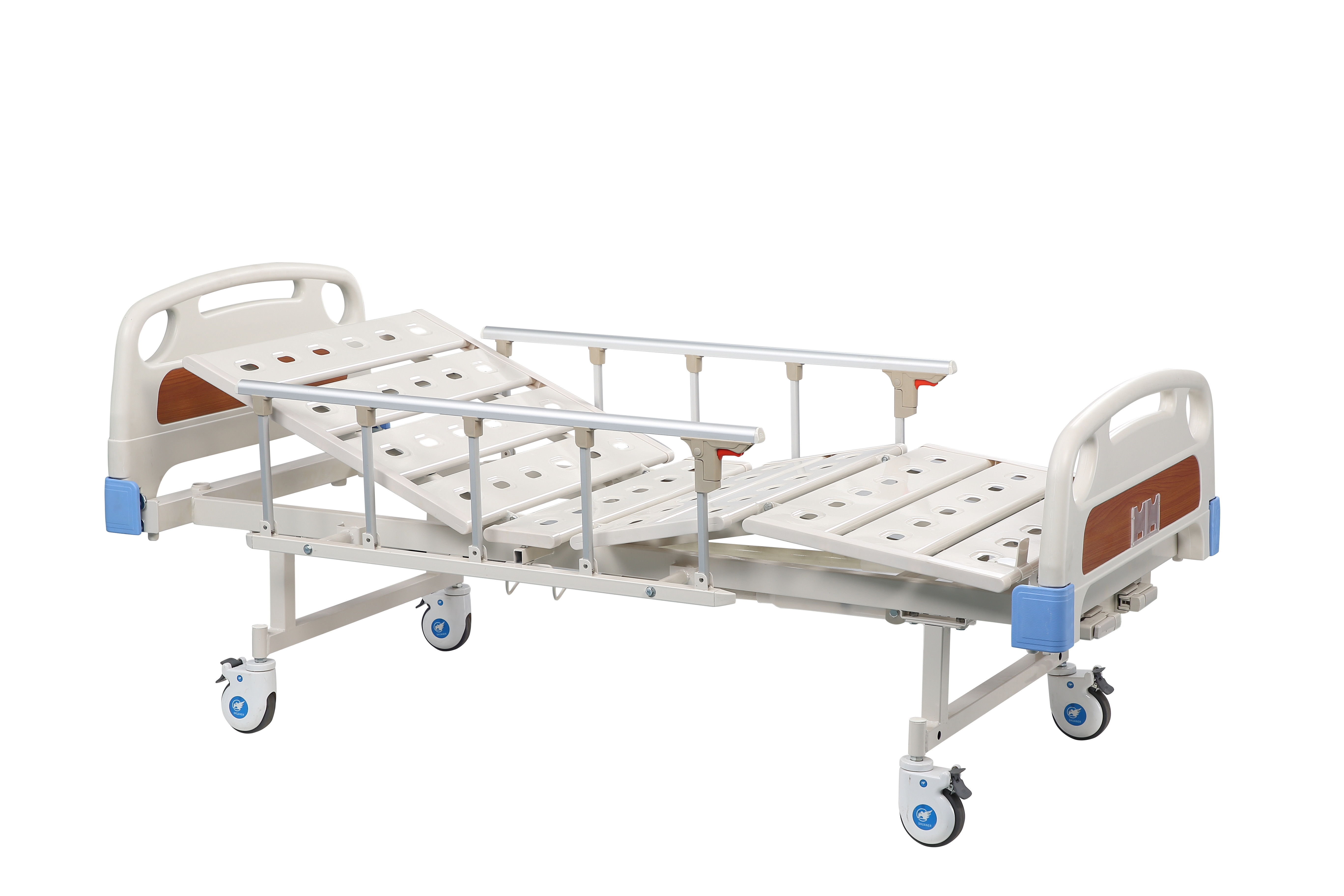  Movable Hospital Patient Bed Double Function , ABS Head Power Hospital Bed  Manufactures