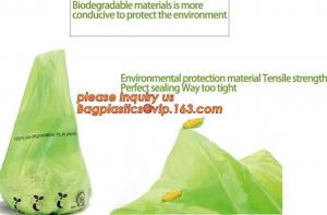  eco friendly biodegradable plastic compostable garbage bags, compostable biodegradable printed charity donation bag Manufactures