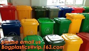  garden rubbish barrel, Wheeled Trash Can Outdoor new design waste bin, punching dustbin, recycle trash storage bin Manufactures