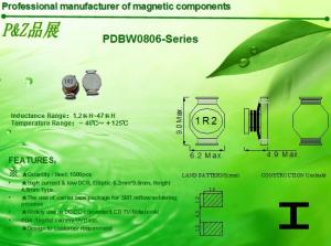  PDBW0806 Series High current unshielded SMD Power Inductors Manufactures