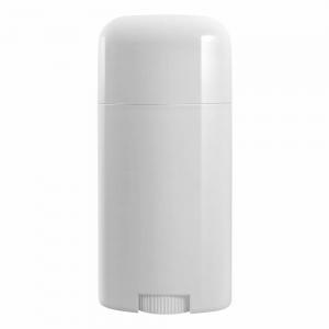  Empty Plastic PP Oval Shape Deodorant Container Recyclable Manufactures