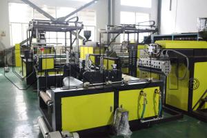  Polyethylene Stretch Film Wrapping Machine Production Line For 1500mm Width Manufactures