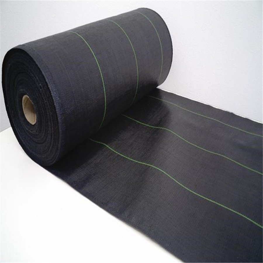  OEM Black Woven Polypropylene Ground Cover Length Customized Anti Corruption Manufactures