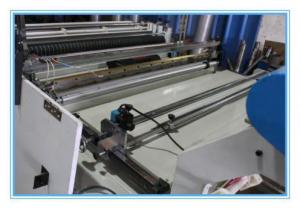  Flat Opening Bag Forming Machine , Plastic Bag Maker Machine Eco Friendly Manufactures