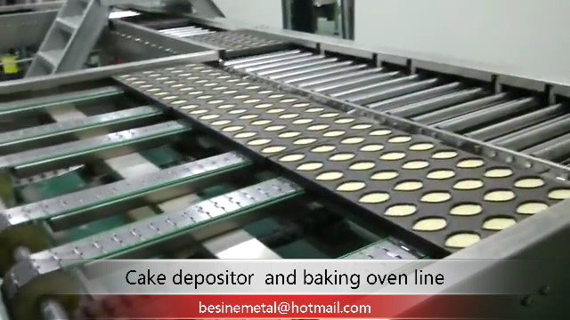  OBAKING Automatic cake production lines ,muffin  depositor, cake production line ,Cupcake production line,cake machines Manufactures