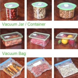  VACUUM JAR, VACUUM CONTAINER, channel vacuum pouch food storage bag, Safety food grade vacuum storage bag, home used vac Manufactures