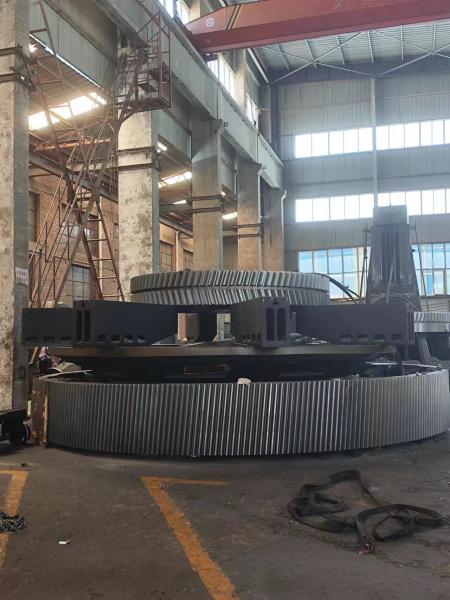 42crmo4 Steel Sag Mill Girth Gear In Cement And Minerals Industries