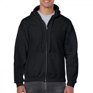  Black XS SM MD LG XL 2XL 270g/M2 Cotton Pullover Hoodie Full Zip Manufactures