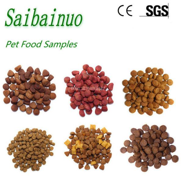 Saibainuo Automatic dog cat fish pet food extruder machinery equipment plant production line