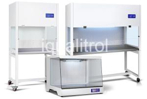  Horizontal / Vertical Laminar Flow Clean Bench For Biotechnology industry Manufactures