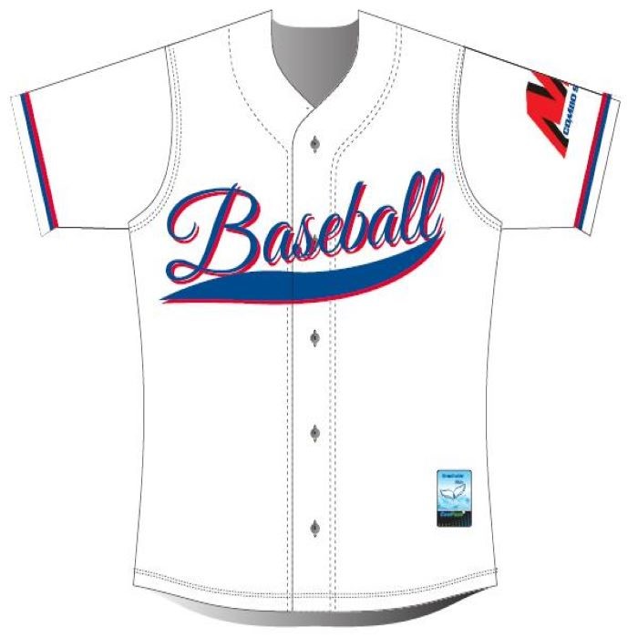  Full Size Boys Baseball Jersey , 300gsm Powersports Custom Baseball T Shirts Manufactures