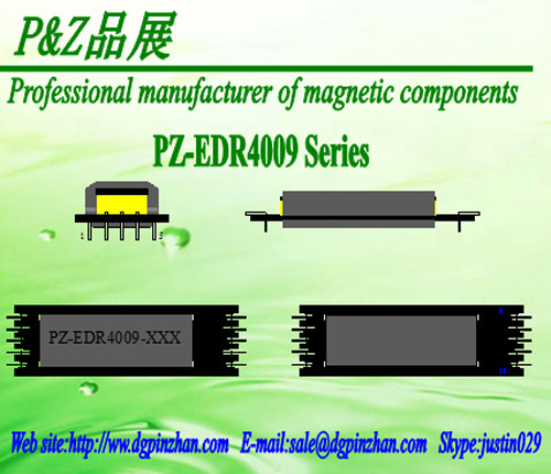  PZ-EDR4009 Series high-frequency transformer FOR T8 fluorescent lamp power supply Manufactures