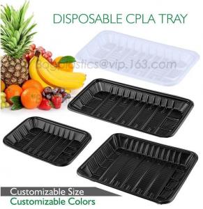  PLA plate best selling prodcts, biodegradable PLA dinner plate for restaurant use, pla food box for meat Manufactures