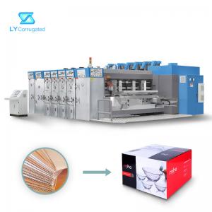  3600mm Flexo Printer Slotter Machine , PLC Automatic Flexo Printing Machine Manufactures
