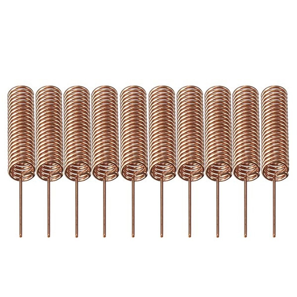  Linear Polarization Spring Antenna , Helical 433mhz Antenna Design 33mm Length Manufactures