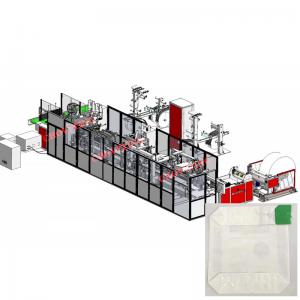  Cement packaging Plastic block bottom Valve Bag Making Machine High Production Manufactures