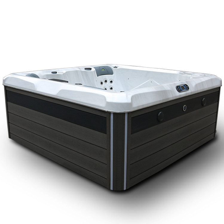  5 People Whirlpool Outdoor Massage Hot Tub Spa With 2 Loungers Manufactures
