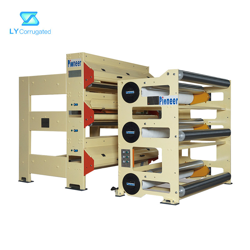  Corrugator Bridge Web Tension Control System , SGS Paper Alignment Machine Manufactures