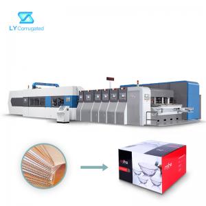  High Speed Flexo Printer Slotter Machine Die Cutting 300pcs/Min 700mm Manufactures