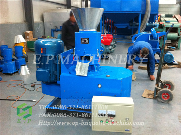  Rotating roller type wood oak pellet machine for burning stove Manufactures