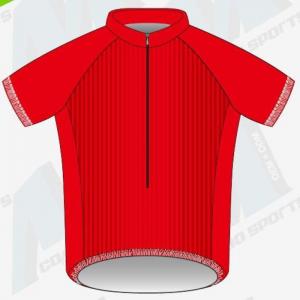  140gsm Short Sleeve Cycling Jersey , Sublimation Team Cycling Jerseys Manufactures