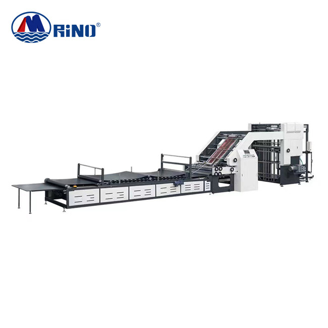  2100mm Automatic Flute Laminating Machine 25KW 200 P/M With Motion Control System Manufactures