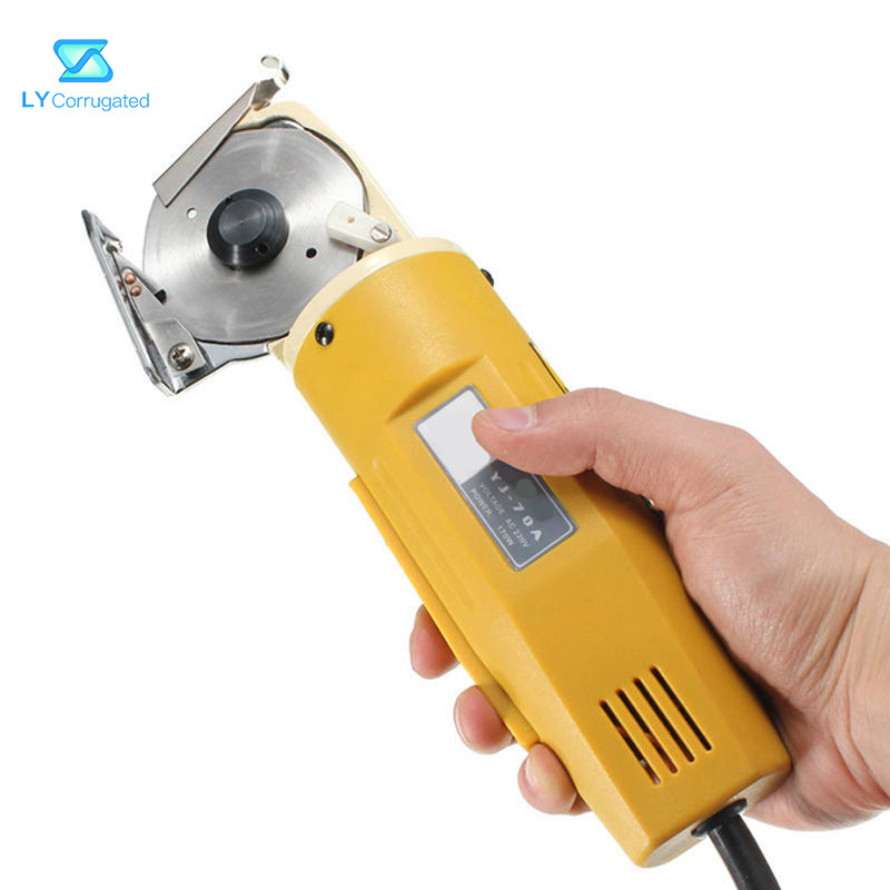Buy cheap 170W 70mm Electric Paper Cardboard Cutter Round Knife Leather Cuter from wholesalers
