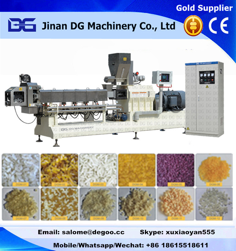  Automatic broken rice reused synthetic rice extruder machinery production plant equipment Manufactures