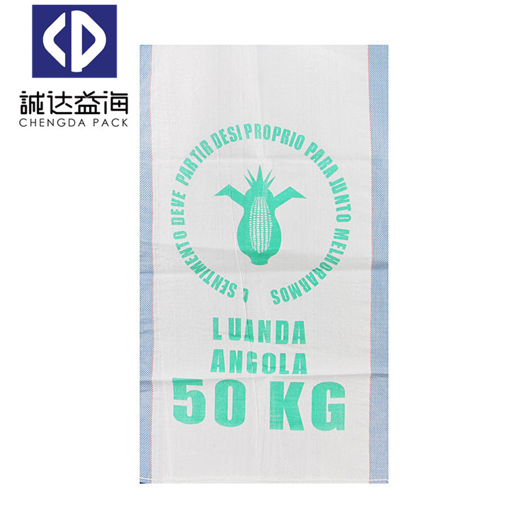  5kg 25kg 50kg PP Woven Bags Large Bulk Bags Flexo Printing Moisture Proof Manufactures
