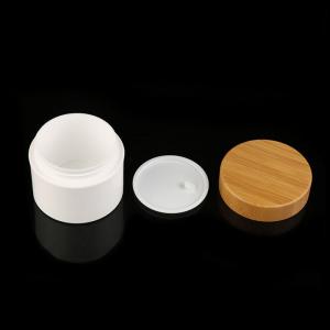  Pp Serum Eco Friendly Bamboo Lid Cosmetic Cream Jar Manufactures