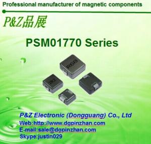  PSM1770 Series 1.5~68uH Iron alloy Molding SMD High Current Inductors Chokes Square Size Manufactures