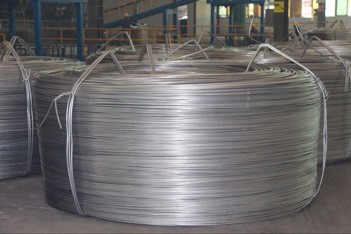  Electrical 1350 Aluminium Alloy Wire Rod With Bare Sheath Manufactures