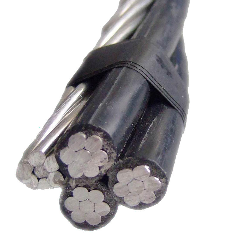  XLPE Insulated ABC Cable Overhead Duplex Triplex Twisted Aluminum Conductor Manufactures
