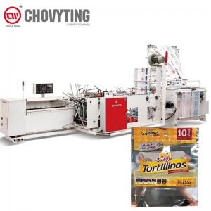  Fully Automatic Bread Bag Making Machine , Stand Up Zipper Poly Bag Making Machine Manufactures