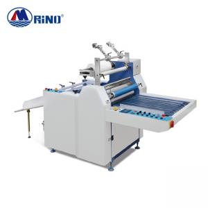 Hot Press Film Laminating Machine Semi Automatic For 1100mm Paper Plate Manufactures