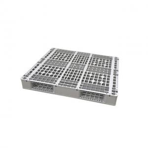  3 Skids Runners Heavy Duty Plastic Pallets , Single Faced Reinforced Plastic Pallets Manufactures