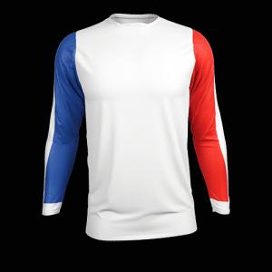  Sublimated Motorcross Jersey , 3XL Custom Racing Shirts Relaxed Fit Manufactures