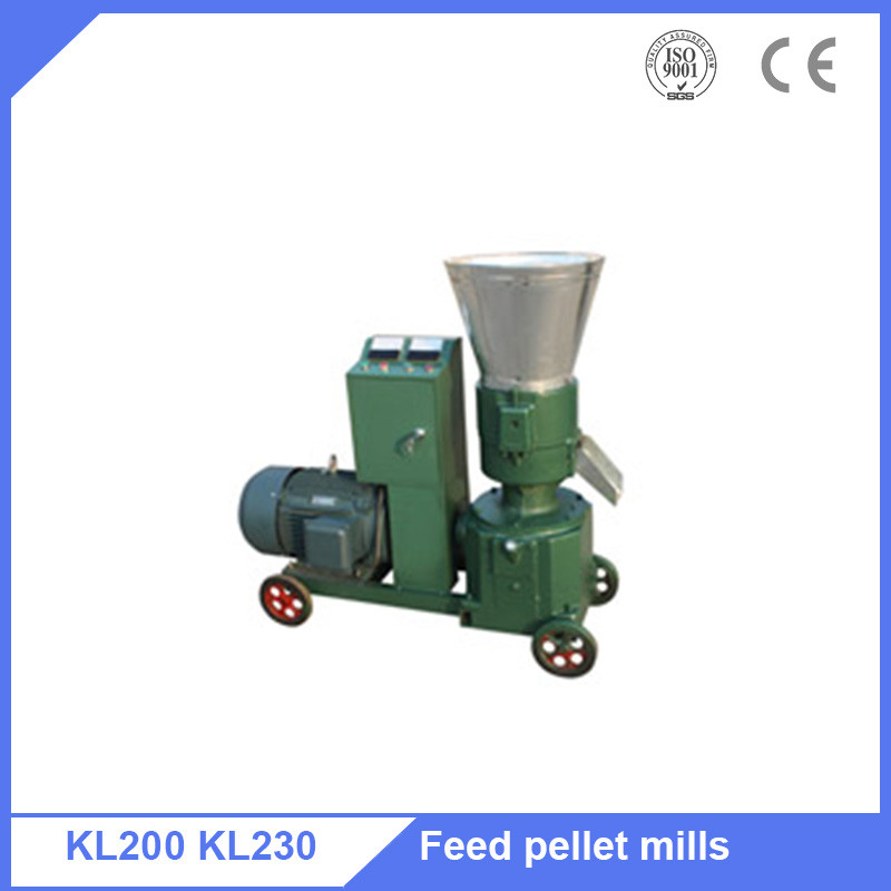  Hot sale Kenya rice husk  grass 7.5kw  feed granulator pellet press making  machine Manufactures