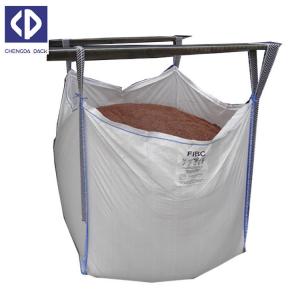  Polypropylene FIBC Bulk Bags Flexible Bulk Container For Sand Stone Silica Manufactures