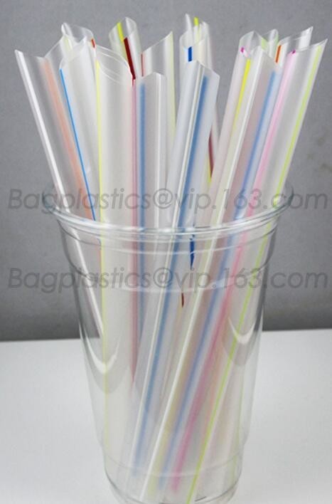 compost plastic drinking straw for drink promotion, juice drink sraw, food grade biodegradable plastic drinking straw Manufactures