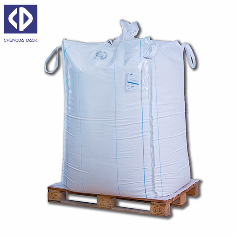  Large FIBC Bulk Bags Breathable Dust Proof UV Stabilization White Color Manufactures